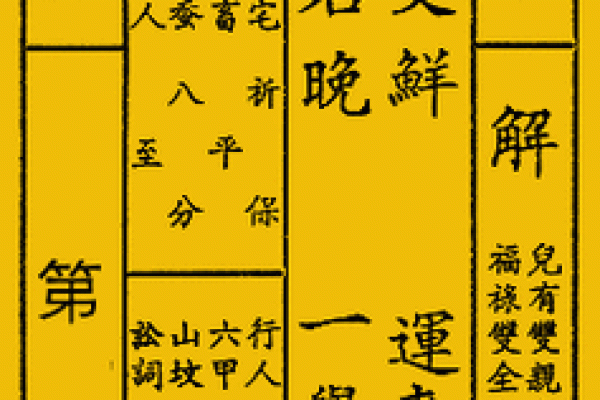 奶奶灵签详解