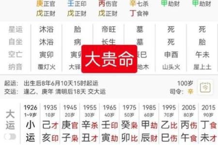 八字四大贵日,大富大贵八字