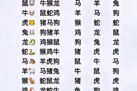 属相配对表