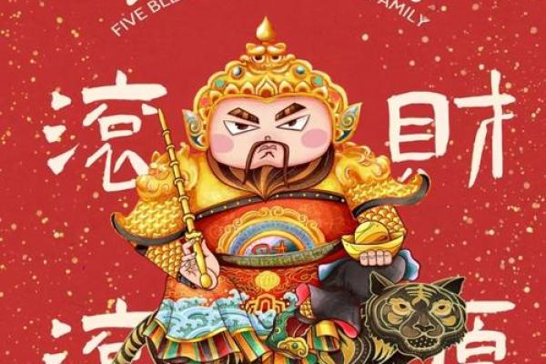 拜五路财神接五方洪福，财福双至，好运常临