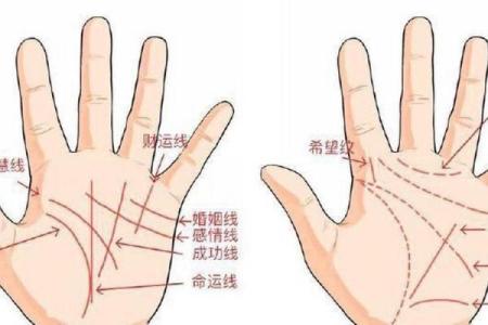 图解：手相土星环算命