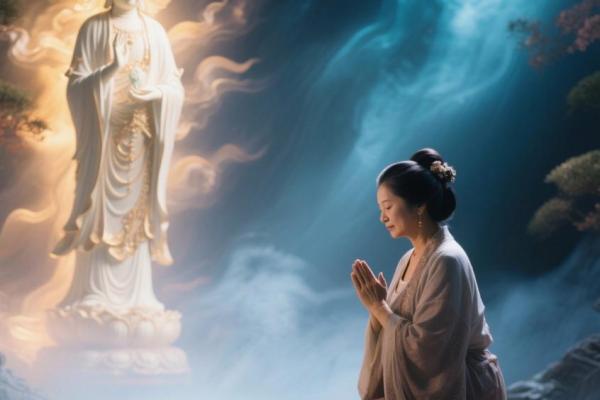 女人佛前求子，她却不知道，自己才是那观音送来的孩子