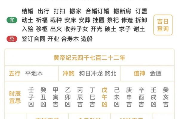 有吉凶方位的日历吗