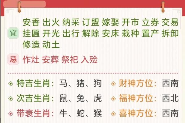 2024年7月26日（农历六月廿一）辛卯日 黄历宜忌