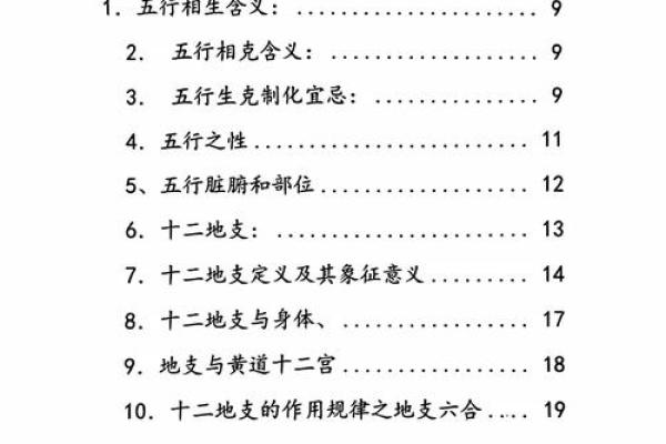 一掌经算命方法解说吉凶生克