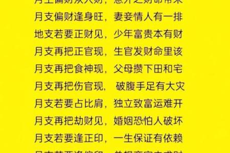 哪些八字是偏财的命局