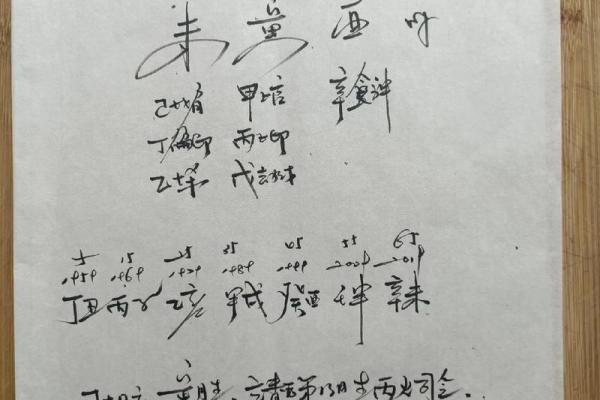 成名八字