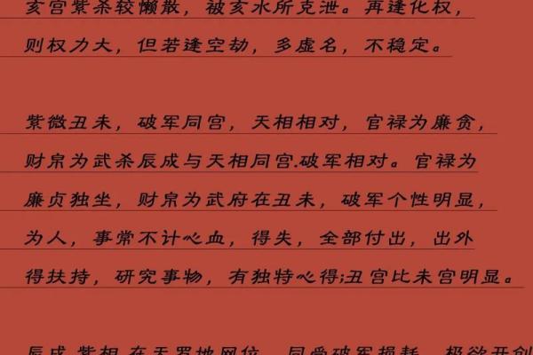 紫微斗数术语解释之:对星 紫微斗数术语解释之:对星