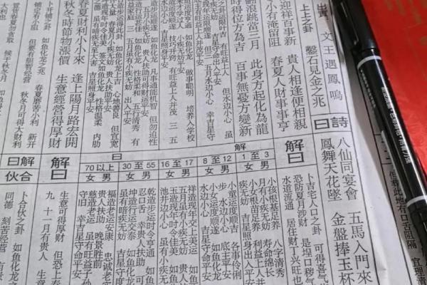 财运签大全  求财神签1一100签解签