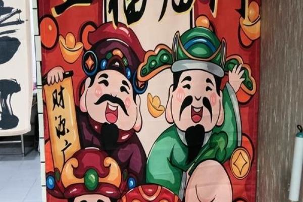 财神面前可以放帘子吗