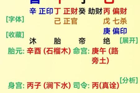 生辰八字算财运