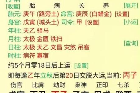 八字交换大运为何易应灾男命印代表什么