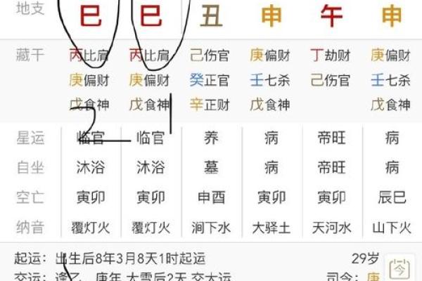 八字喜忌查询