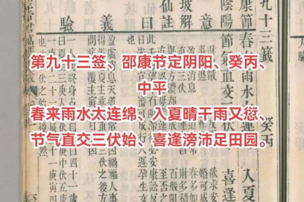 万应灵签