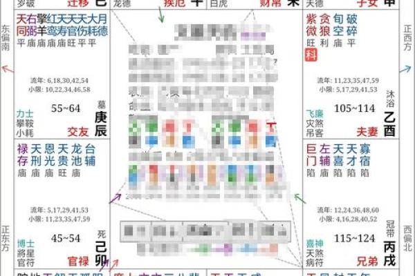 紫微斗数案例13姻缘：夫妻宫无主星，桃花太旺伤婚姻的命盘