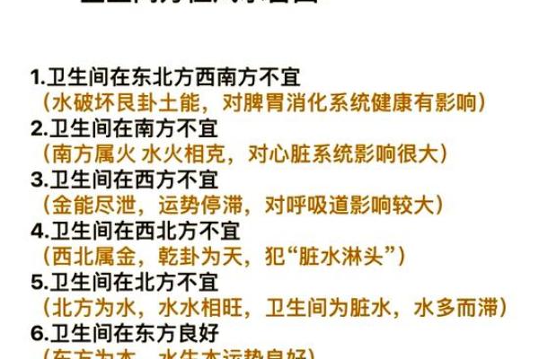 房子厨房卫生间风水禁忌