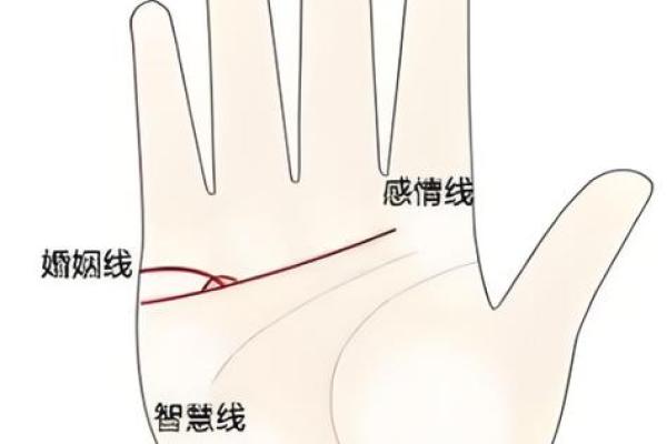 图解：手相婚姻线算命
