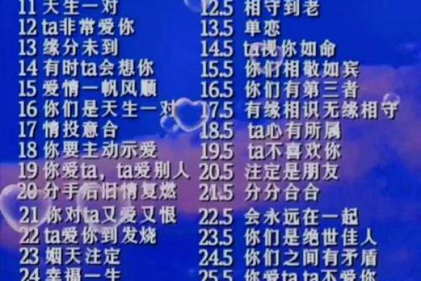 缘分缘分缘分测试爱情 缘分免费测试？