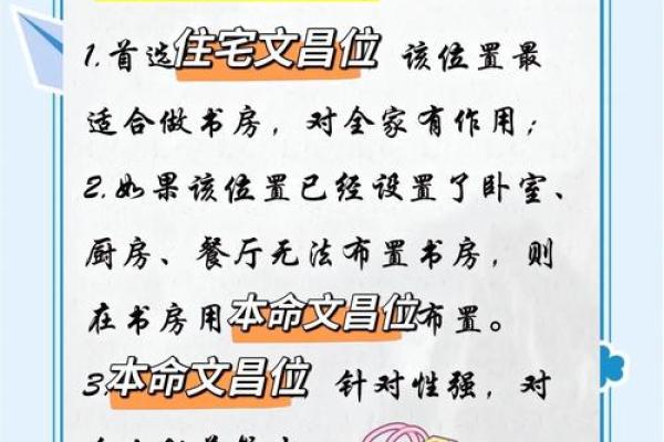家庭风水文昌星在什么位置书房或办公室
