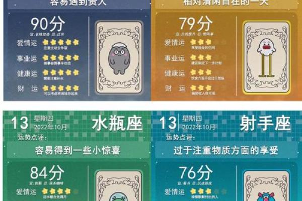 每日星座运势十月