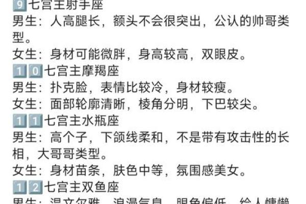 哪几个星座有高鼻梁