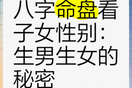 八字子女算命,八字测子嗣
