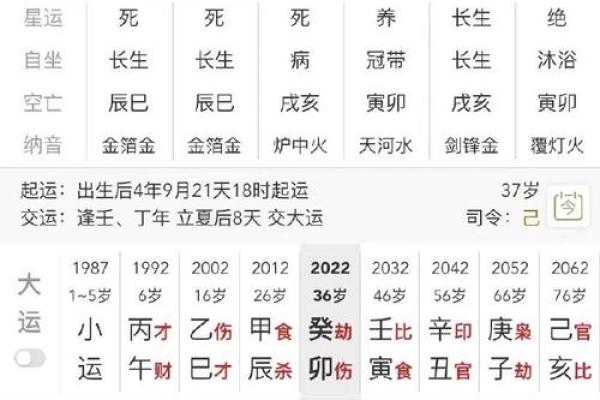 八字对象