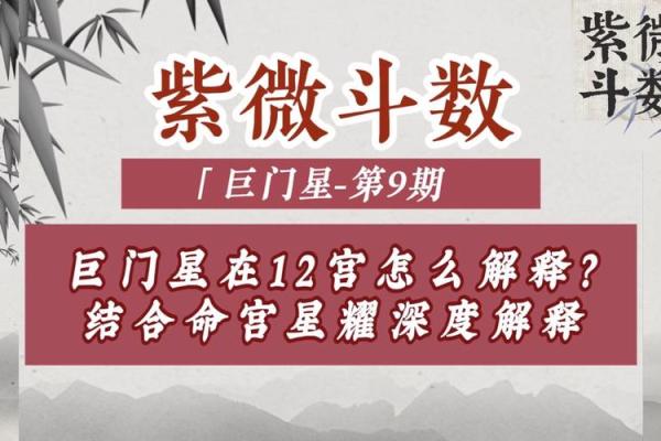 紫薇斗数迁移宫有太阳巨门