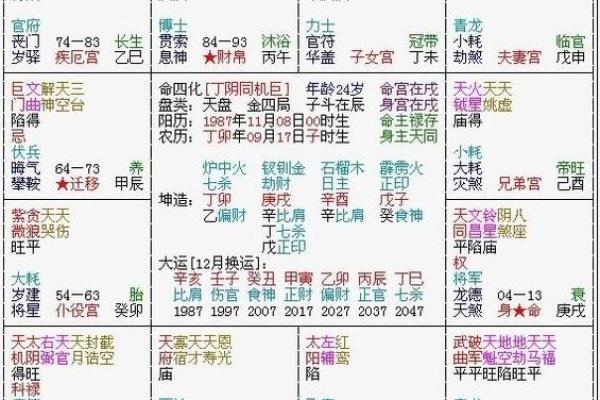 紫薇斗数看子孙