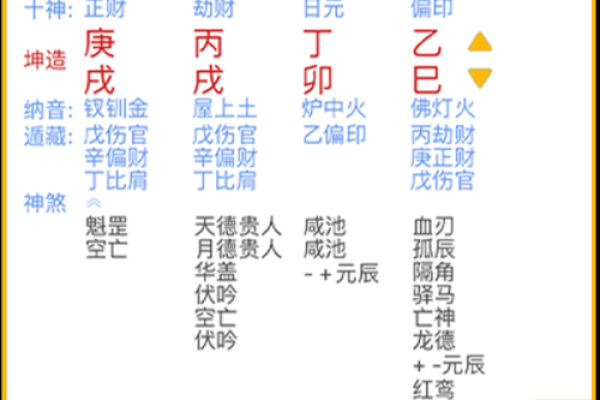 国际八字排盘