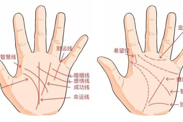 女人手相算命图解