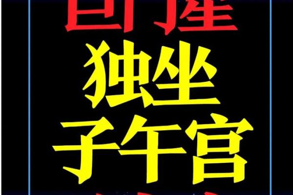 紫薇斗数命宫巨门