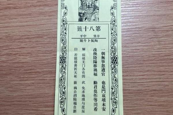 观音灵签解8