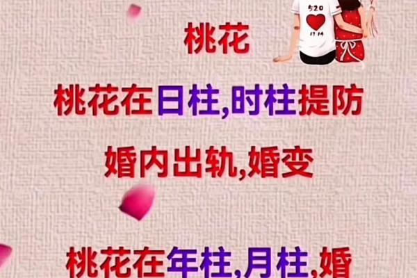八字桃花的查法,八字各种桃花查法