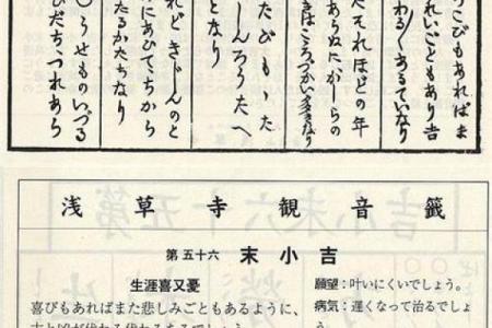 观音灵签八解