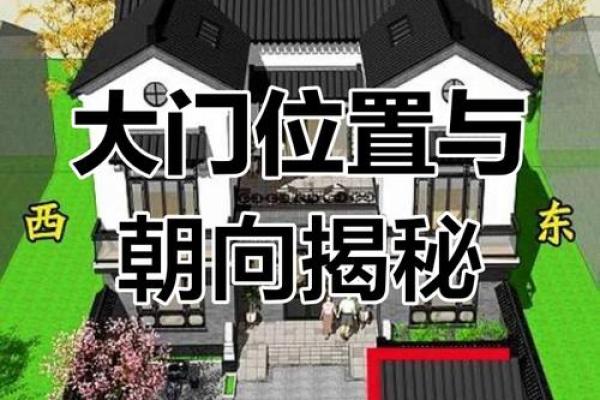 房子大门朝向风水方位图解
