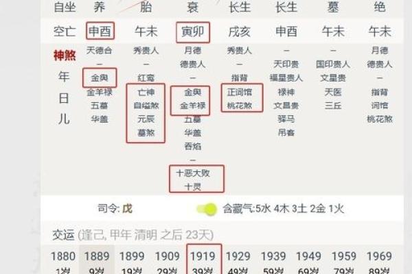 八字-岁禄格