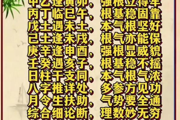 八字初学