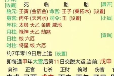 八字-岁禄格