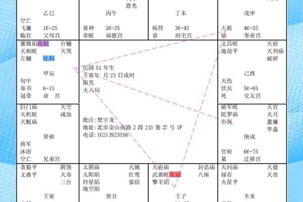 紫薇斗数运势曲线图