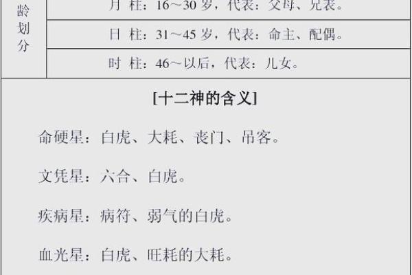 八字算命解释