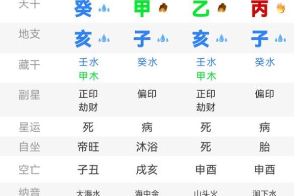 八字排盘后分析教程
