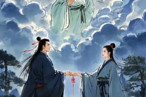 画红娘和月老求姻缘 月老与红娘的爱情故事？