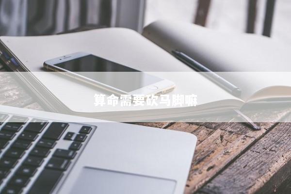 算命需要砍马脚嘛