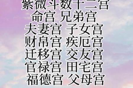 紫薇斗数子平斗数