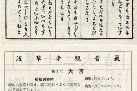 观音灵签最全解释23