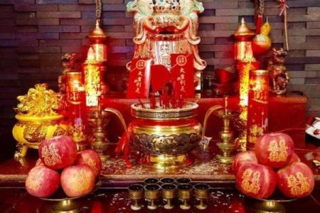 财神前面放什么最旺财