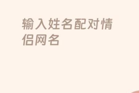 姓名配对结果页面 姓名配对下载软件？